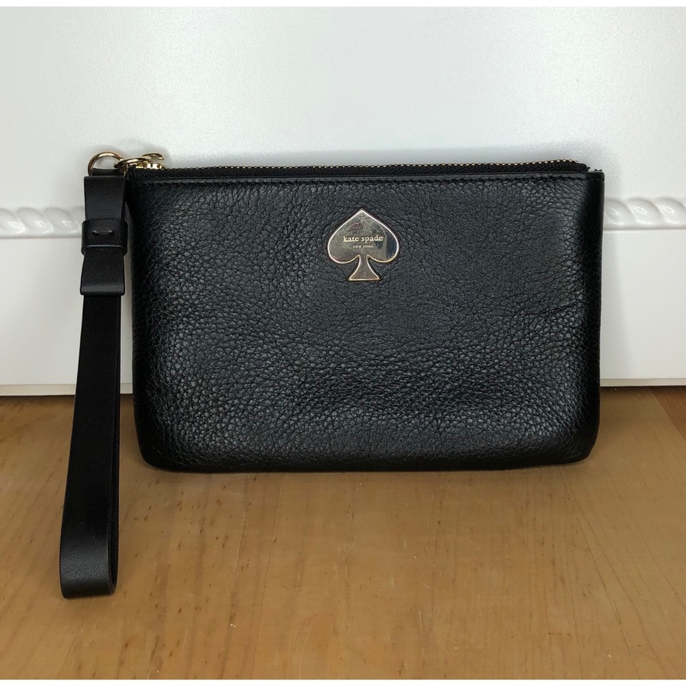 Kate Spade leather wristlet